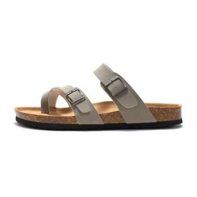 Sandales pour un confort optimal et semelle en bois
